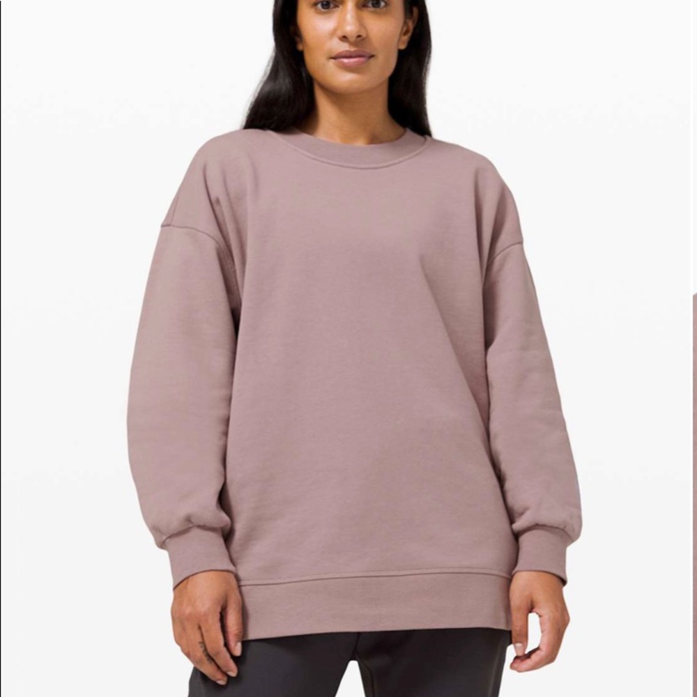 Perfectly oversized crew lululemon